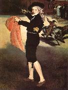 Edouard Manet Mlle Victorine in the Costume of an Espada oil painting on canvas